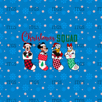 Christmas Squad Panel Group - Snow