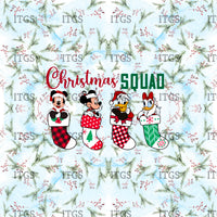 Christmas Squad Panel Group - Holly