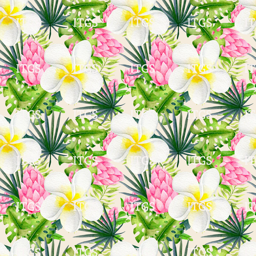 RTS - Floral Jungle Frolic Coordinate 1- Vinyl