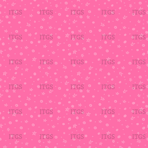 Kitty Crowd Coordinate - Pink Stars