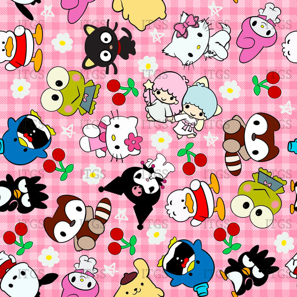 Kitty Crowd Exclusive - Pink Plaid