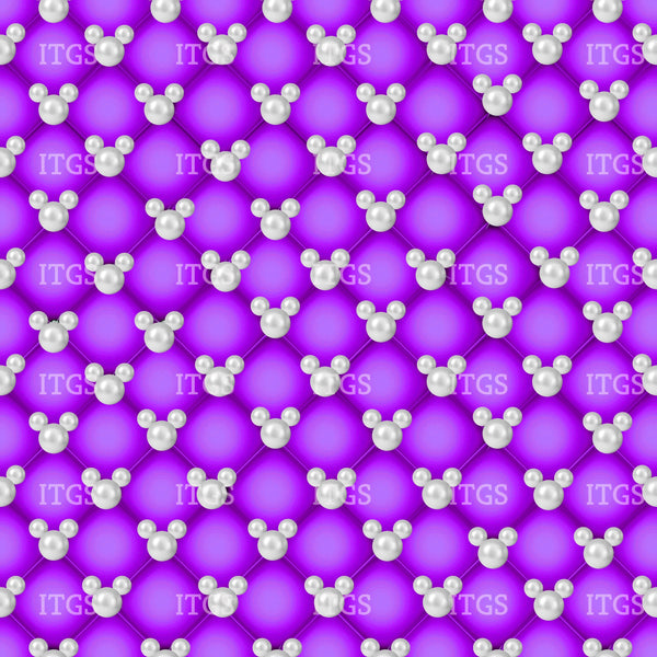 Puffed Pearls - Purple
