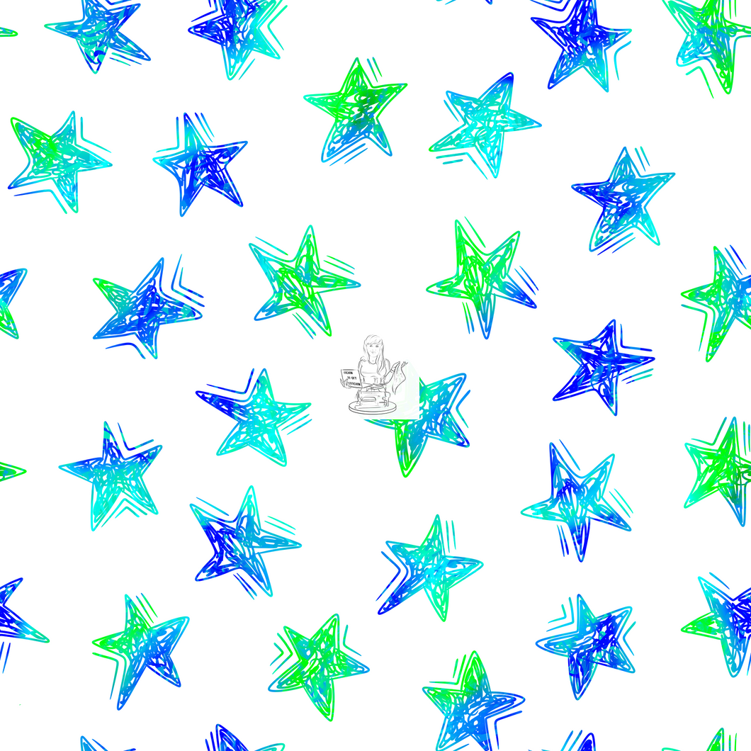 RTS - Clear Vinyl Design  - Sports Shenanagans Stars 2