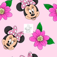 Floral Faces  - Mrs Mouse