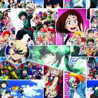 RTS - Academia Collage Anime Cotton Lycra
