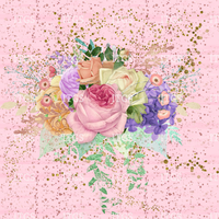 Mystic Garden Blooms Panel 2