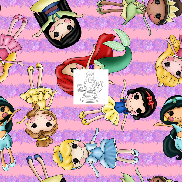 Lala Royalty Pink Stripes
