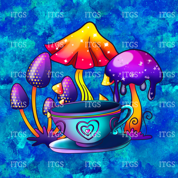 Mushroom Wonderland Panel - 8