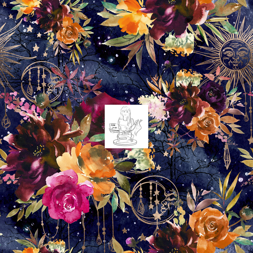 RTS - Floral Fantasy Bamboo Lycra