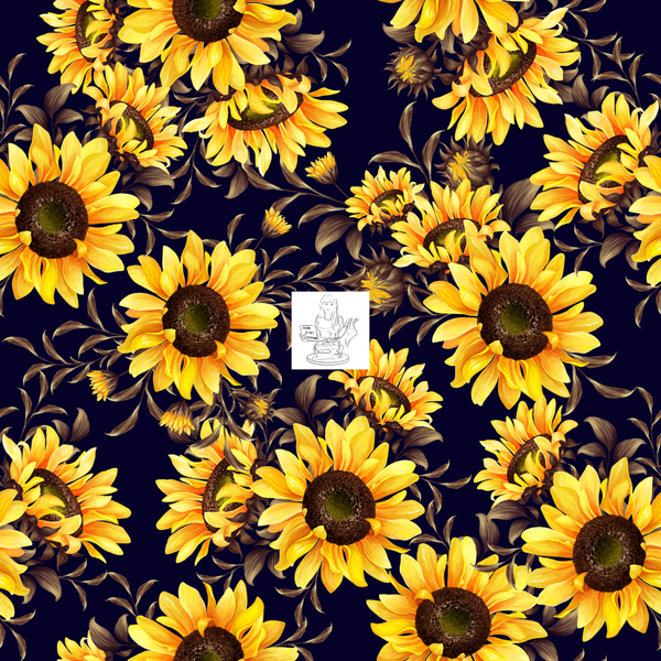 RTS - Bronze Sunflowers Vinyl