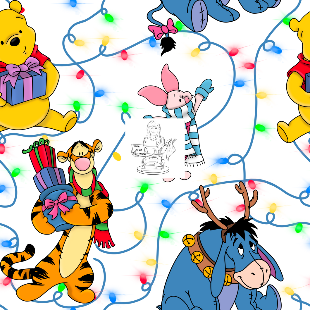 RTS =  Clear Vinyl Design  -  Bearly Lit