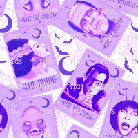 Clear Vinyl Design  - Old School Horror Flick - Faded Hues