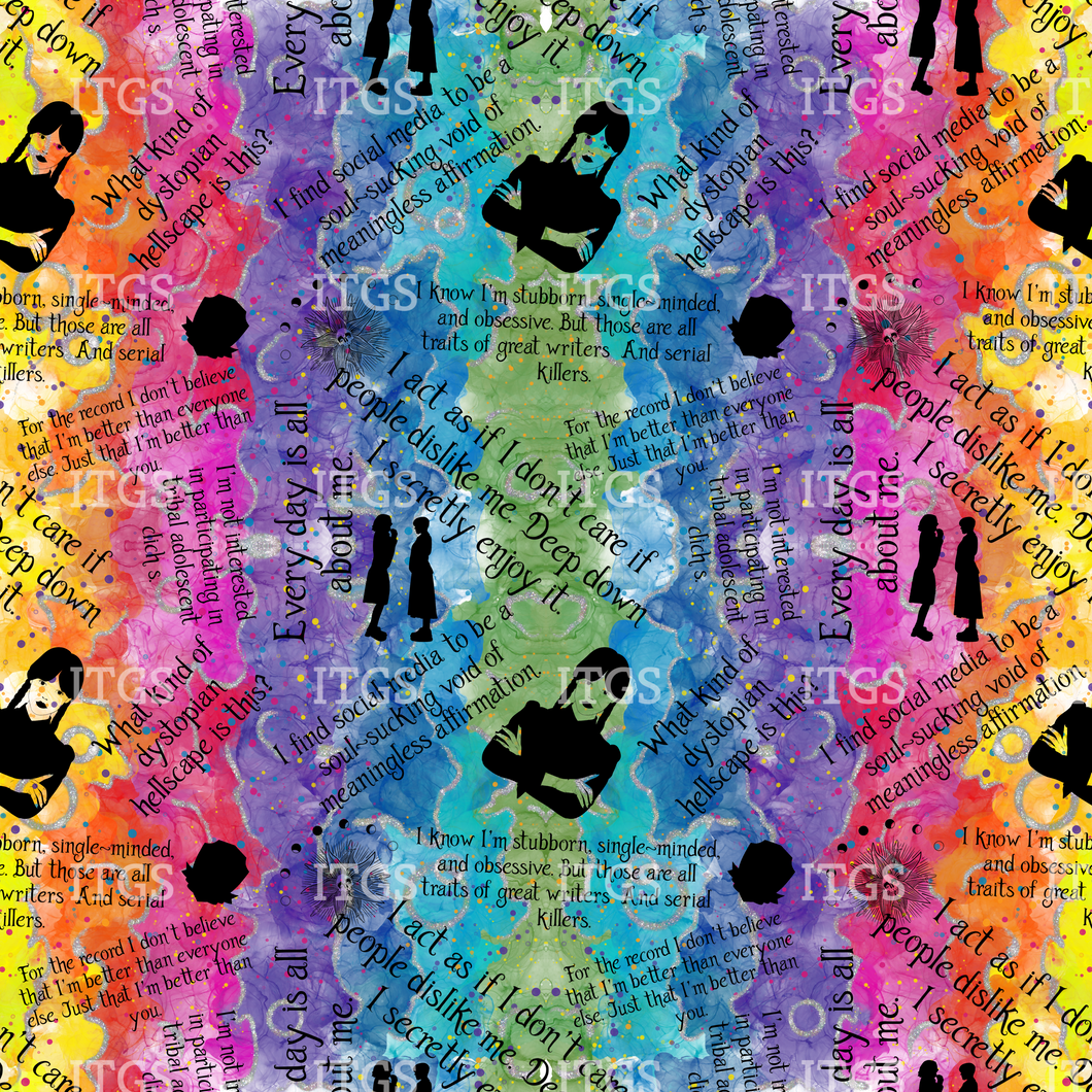 RTS - Allergic to Color  - Rainbow Main Vinyl