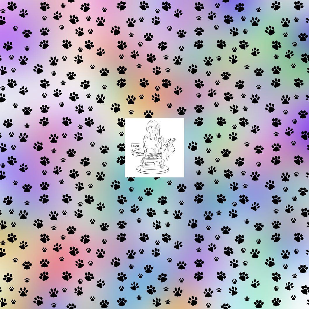 RTS - Spotted Love Coordinate - Paws Vinyl