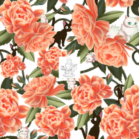 Clear Vinyl Design - Floral Surprise