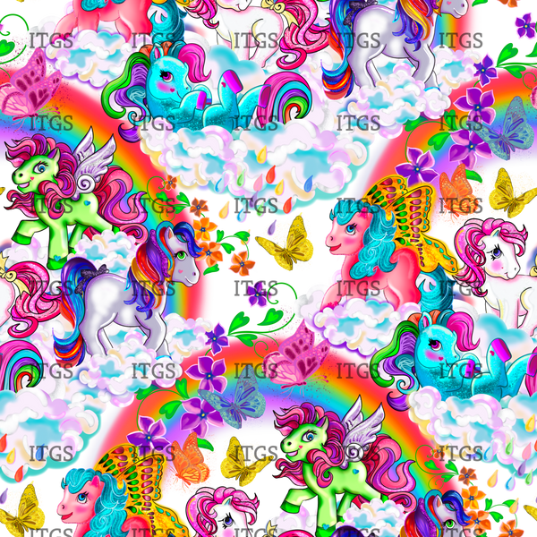 Clear Vinyl Design  -  Pony Paradise