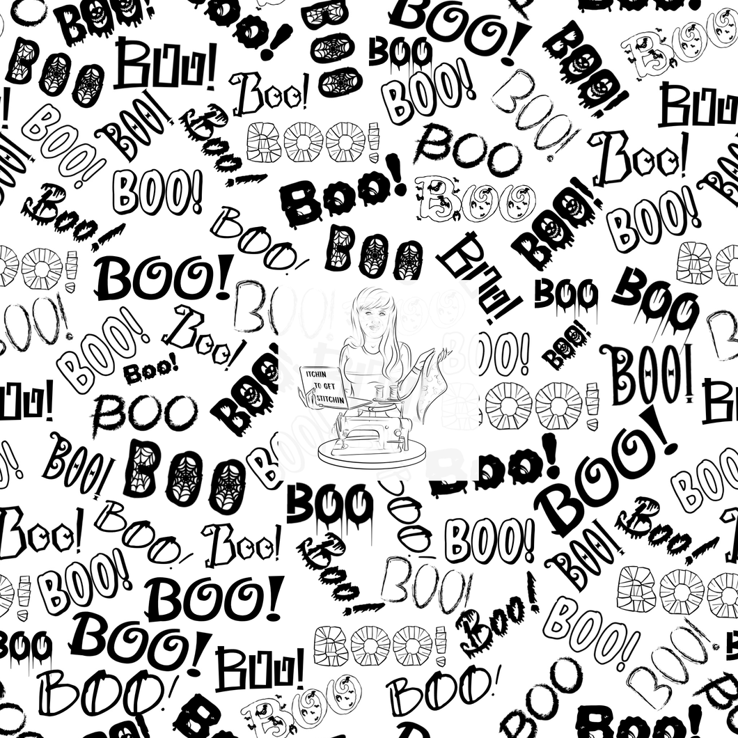 RTS - Scared Experiment Boo Coordinate Cotton Lycra