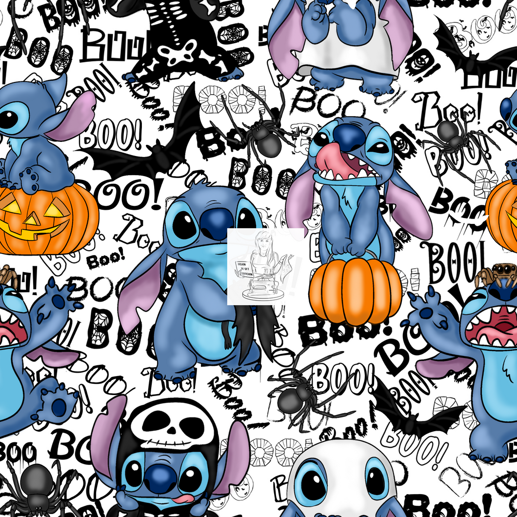 RTS- Clear Vinyl Design - Scared Experiment Boo