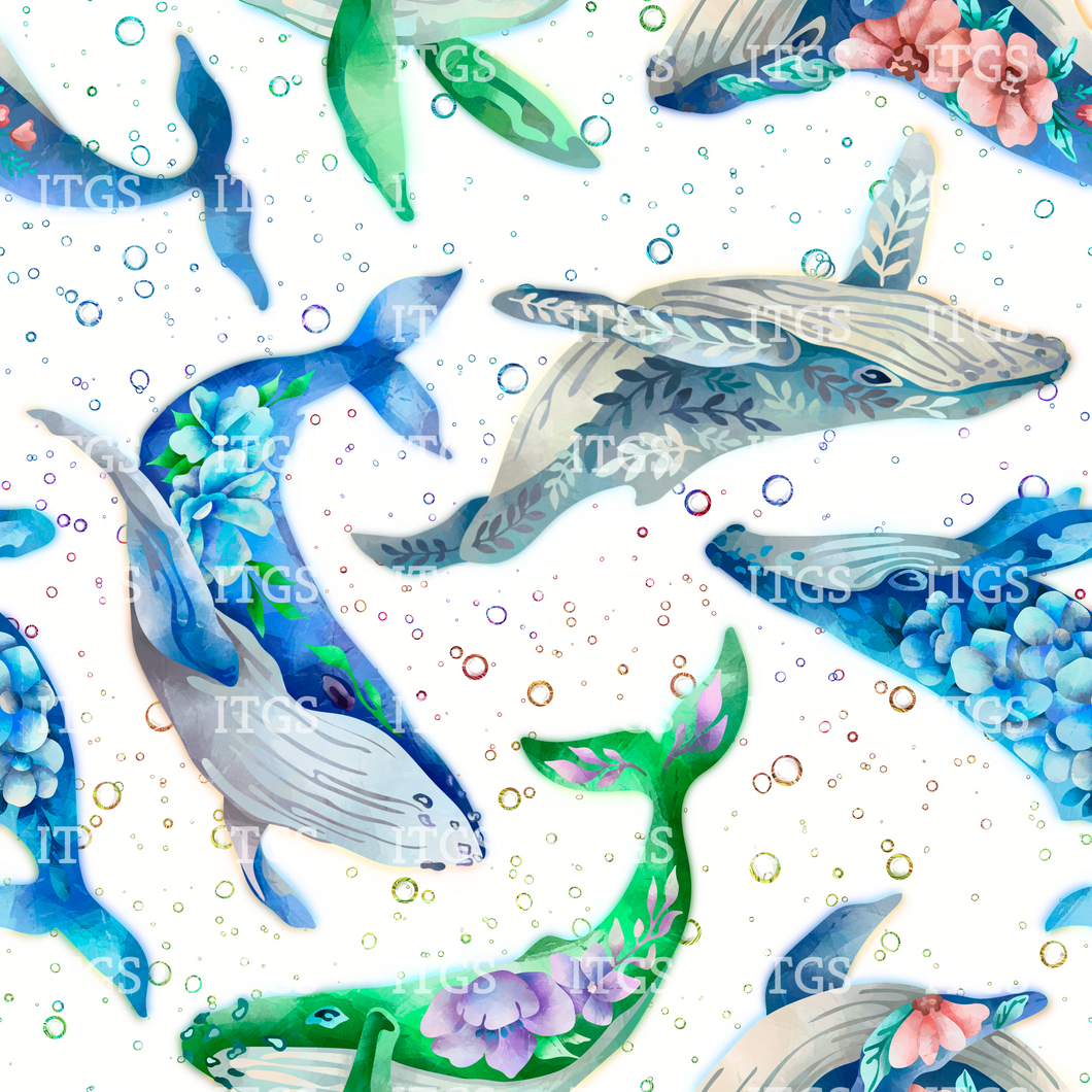 RTS - Clear Vinyl Design  - Underwater Beauty