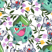 Clear Vinyl Design  -  Gardening Pals