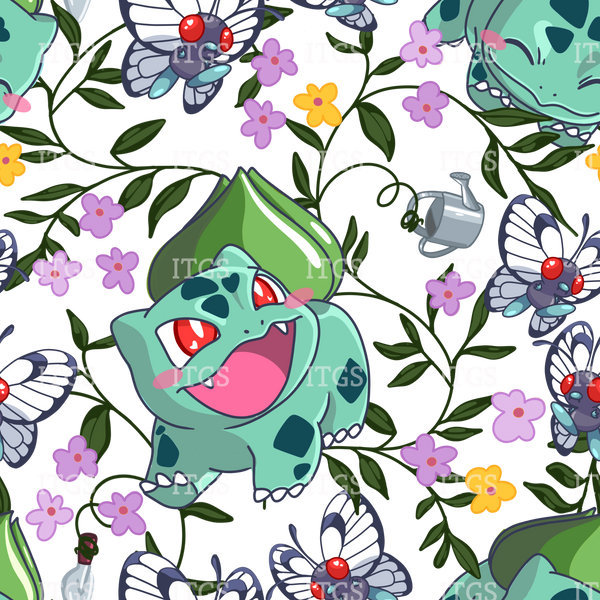 Clear Vinyl Design  -  Gardening Pals