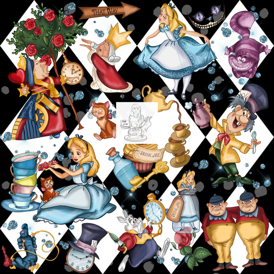 RTS - Checkered Alice Cotton Woven