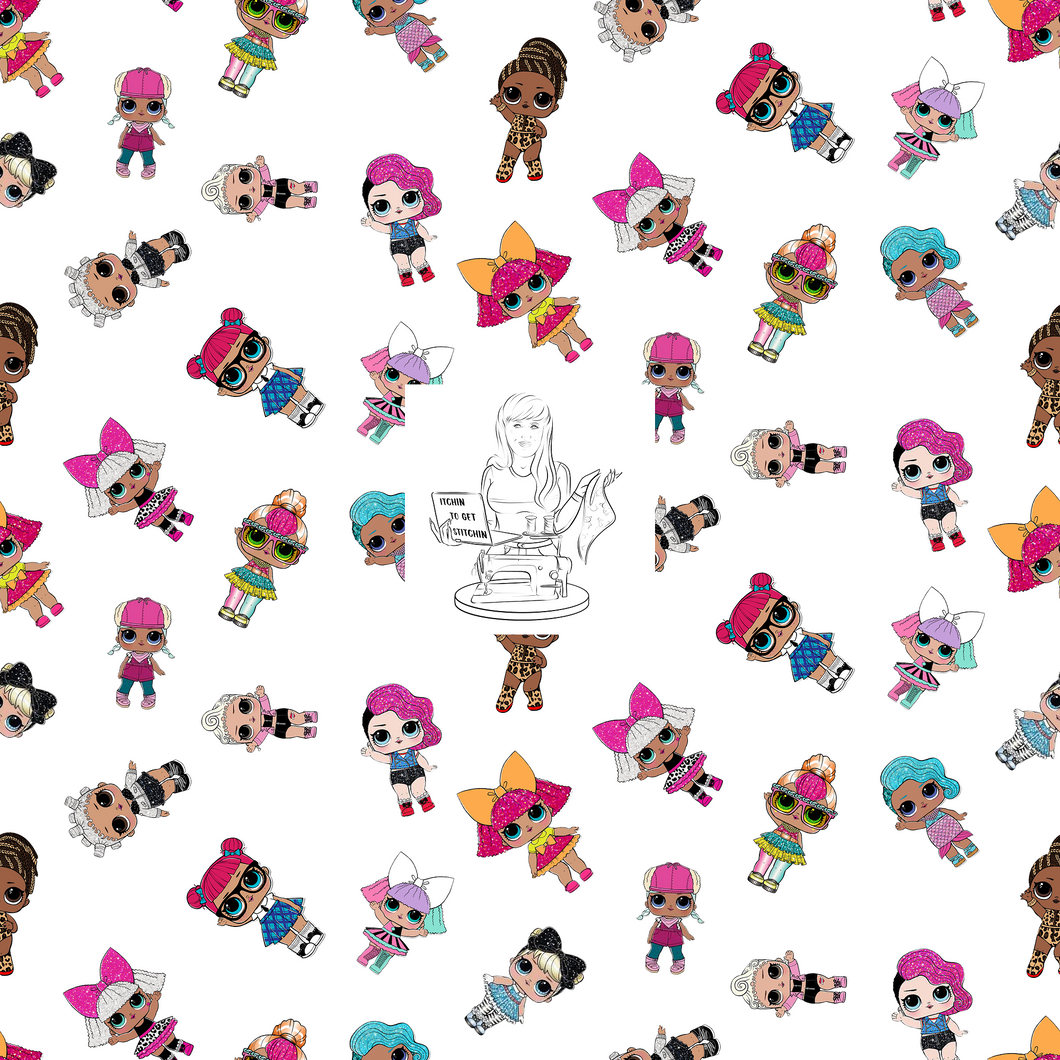 RTS -  Clear Vinyl Design Exclusive  - Dolls