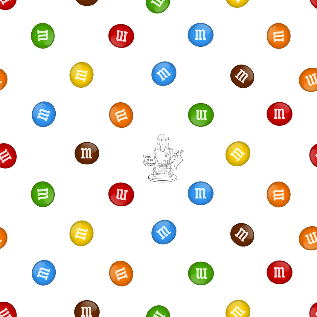 RTS - Clear Vinyl Design  - Chocolate Candy