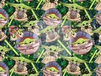 RTS - Sabered Baby Alien Woven