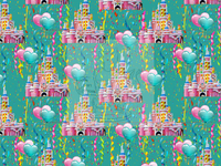 RTS - Confetti Cake Party Cotton Woven