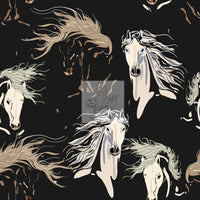 RTS -  Exquisite Equine - Black Vinyl