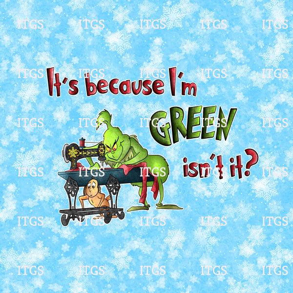 Mean Green Scene Panel 1