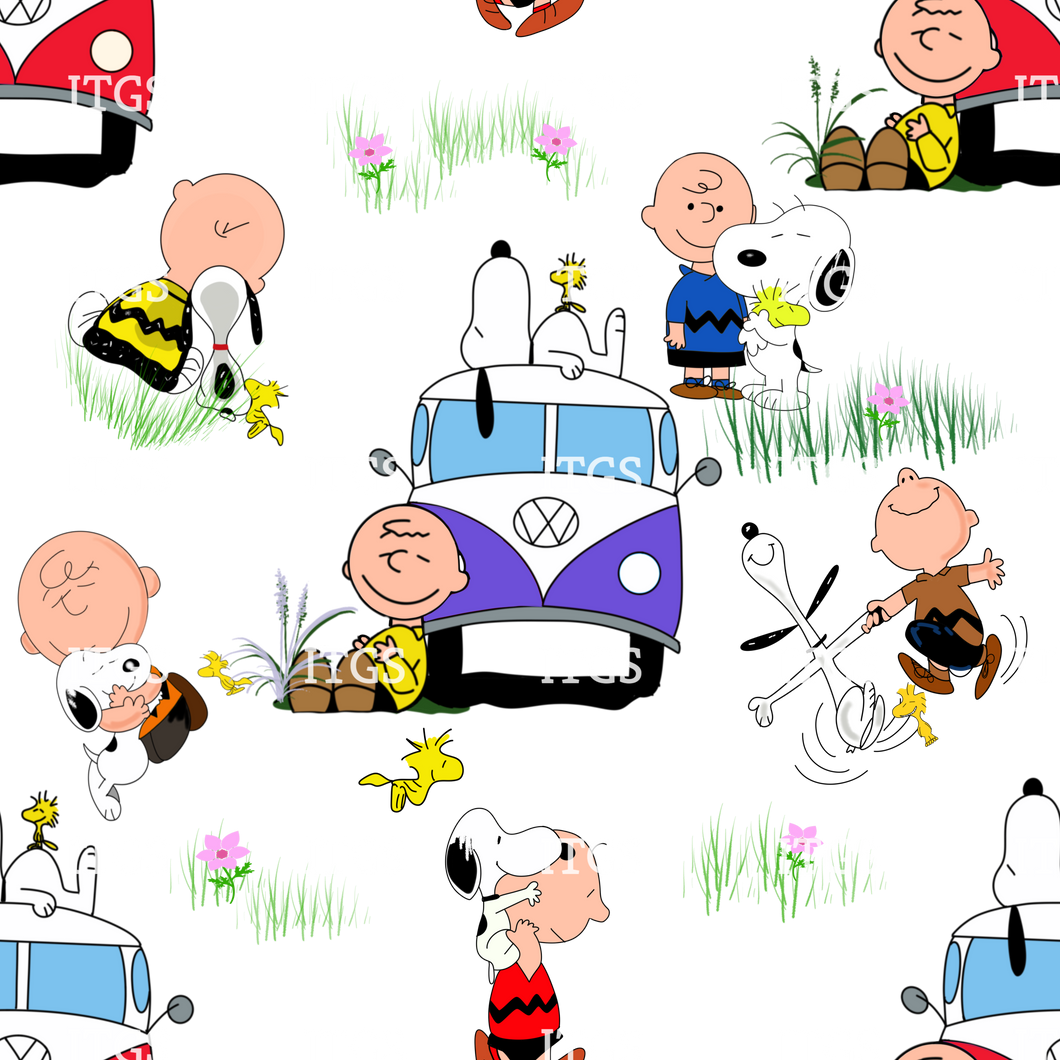 RTS - Clear Vinyl Design  - Chillin with the Homies