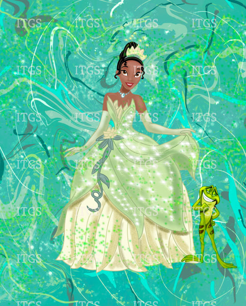 Princess and the Frog Blanket Topper - Exclusive