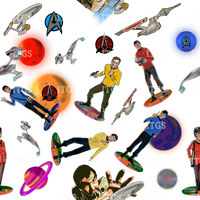 Clear Vinyl Design  -  Star Crew