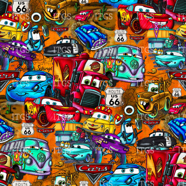 Car Heaven  - Orange
