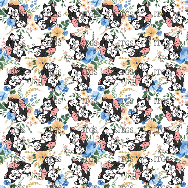 Clear Vinyl Design  - Our Favorite Cat