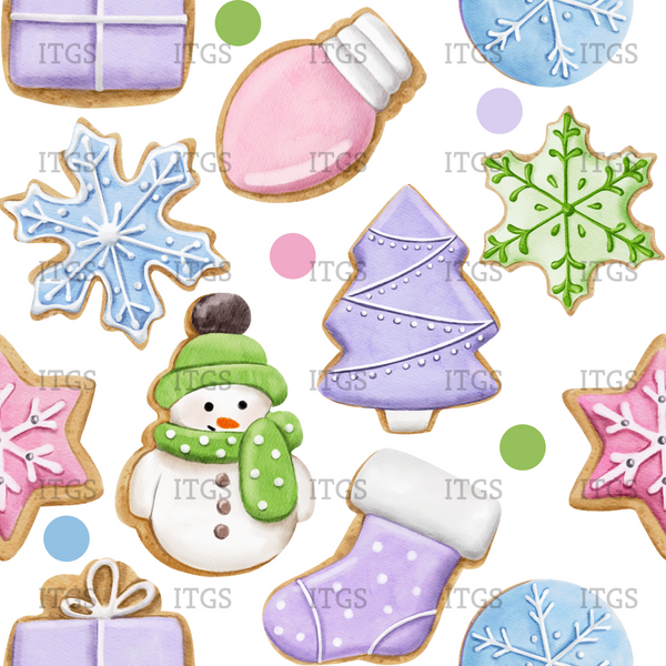 Clear Vinyl Design  -  Iced Delights