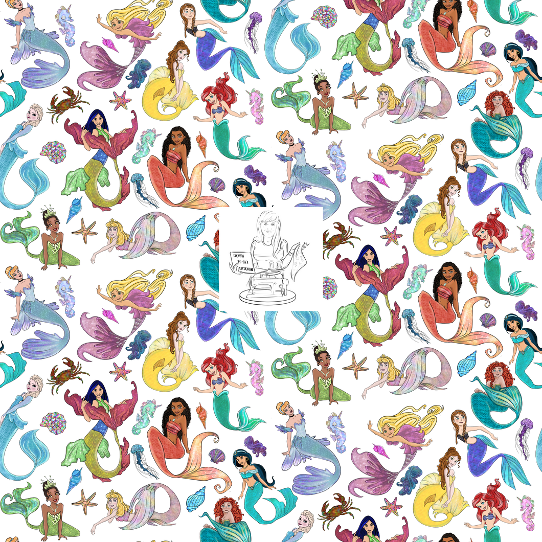 Clear Vinyl Design  -  Bathing Beauties