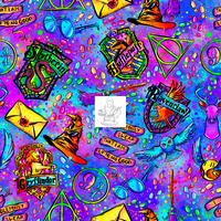 Watercolor Wizard Toss Up - Purple Passion