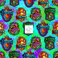Watercolor Wizard Marks  - Green