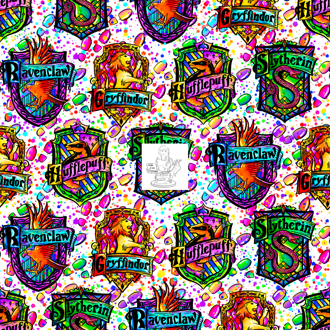 RTS - Clear Vinyl Design  -  Watercolor Wizard 2