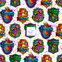 Clear Vinyl Design  -  Watercolor Wizard 1