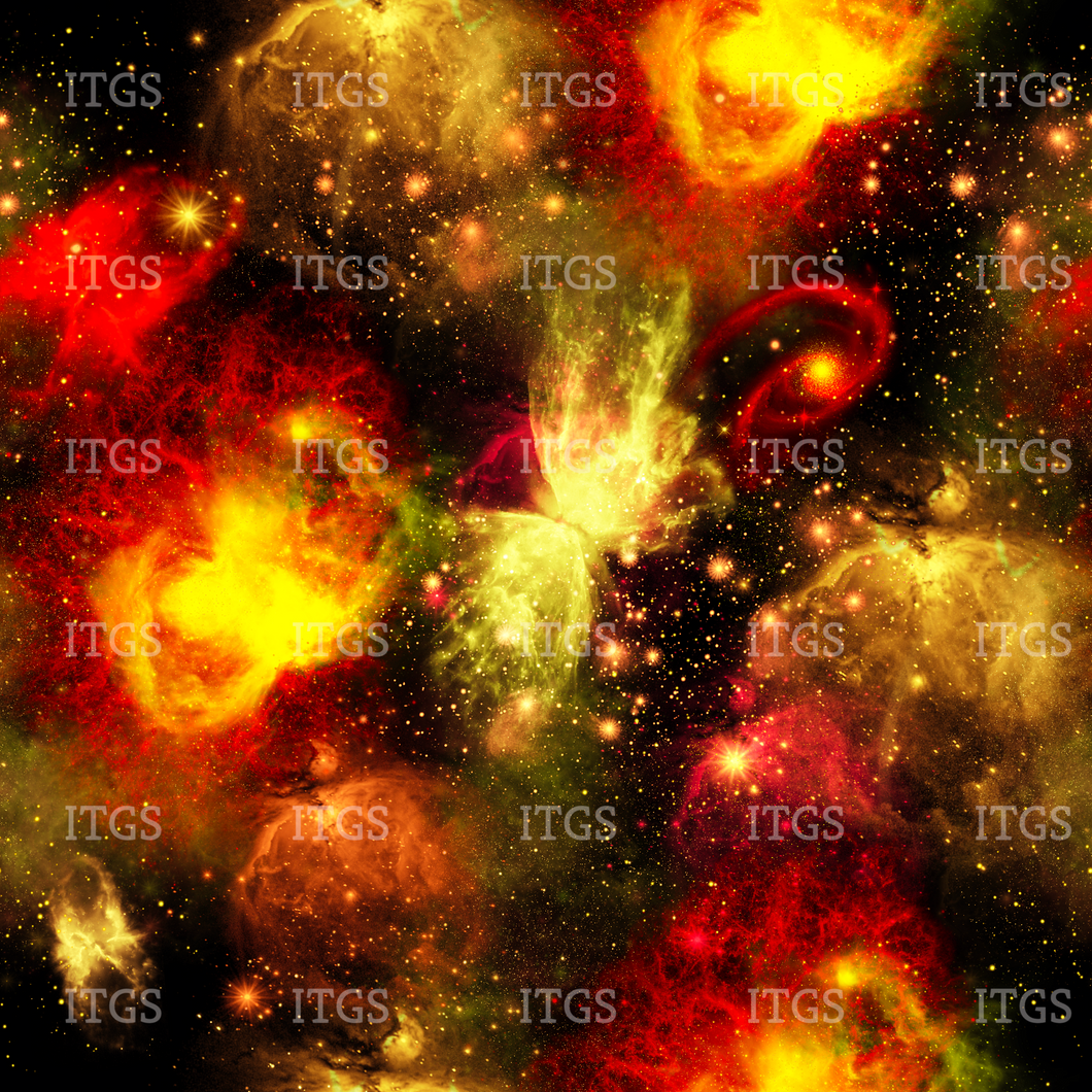 RTS - Galaxy Warriors - Firey Universe Coordinate Vinyl