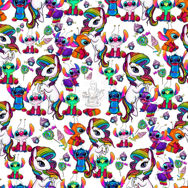 Clear Vinyl Design  - Rainbow Experiment